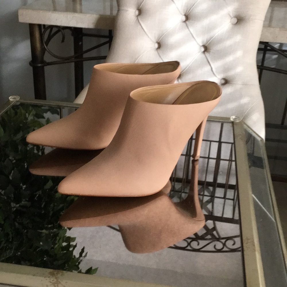 Slide on booties/mules